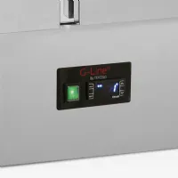 Photo 2 - Comptoir professionnel pour saladette 2 portes pleines capacité 201 litres positif - gss20 - tefcold - Tefcold - GSS20