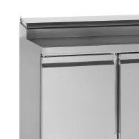 Photo 3 - Comptoir professionnel pour saladette 3 portes pleines positif - gss435 - tefcold - Tefcold - GSS435