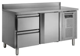 Comptoir réfrigéré professionnel 1 porte positif gn1/1 et dosseret 272 l - ck7220 - tefcold - Tefcold - CK7220 Comptoir réfrigéré professionnel 1 porte positif gn1/1 et dosseret 272 l - ck7220 - tefcold - Tefcold - CK7220