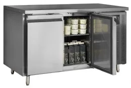 Photo 2 - Comptoir réfrigéré professionnel 2 portes positif 190 l - ck7210x1 - tefcold - Tefcold - CK7210X1
