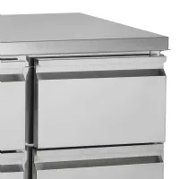 Photo 3 - Vitrine réfrigérée professionnelle 3 portes pleines positive capacité 368 litres - sa1365 s/s - tefcold - Tefcold - SA1365 S/S