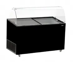 Vitrine à crème glacée professionnelle noire 10 bacs de 5 l 454 l 1439 mm - 7472.0134 - combisteel - Combisteel - 7472.0134 Vitrine à crème glacée professionnelle noire 10 bacs de 5 l 454 l 1439 mm - 7472.0134 - combisteel - Combisteel - 7472.0134