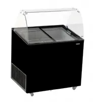 Vitrine à crème glacée professionnelle noire 6 bacs de 5 l 231 l 909 mm - 7472.0124 - combisteel - Combisteel - 7472.0124 Vitrine à crème glacée professionnelle noire 6 bacs de 5 l 231 l 909 mm - 7472.0124 - combisteel - Combisteel - 7472.0124