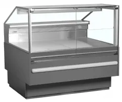 Vitrine de service ventilée professionnelle grise positive avec réserve 825 mm - socb12582a - tefcold - Tefcold - SOCB12582A Vitrine de service ventilée professionnelle grise positive avec réserve 825 mm - socb12582a - tefcold - Tefcold - SOCB12582A