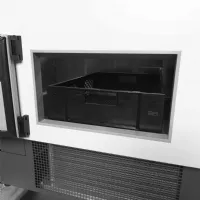 Photo 4 - Vitrine de service ventilée professionnelle grise positive avec réserve 825 mm - socb12582a - tefcold - Tefcold - SOCB12582A
