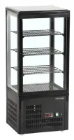 Vitrine réfrigérée professionnelle 1 porte vitrée noire 78 l - upd80-black - tefcold - Tefcold - UPD80-BLACK Vitrine réfrigérée professionnelle 1 porte vitrée noire 78 l - upd80-black - tefcold - Tefcold - UPD80-BLACK