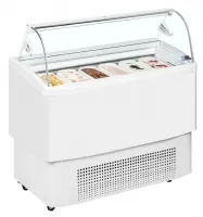 Vitrine à glace professionnelle ventilée napoli façade bombée -18 à -14 °c - fiji 6 - tefcold - Tefcold - FIJI 6 Vitrine à glace professionnelle ventilée napoli façade bombée -18 à -14 °c - fiji 6 - tefcold - Tefcold - FIJI 6