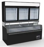 Chambre murale frigorifique professionnelle noire 3 portes vitrées négative 2104 mm - 7455.2535 - combisteel - Combisteel - 7455.2535 Chambre murale frigorifique professionnelle noire 3 portes vitrées négative 2104 mm - 7455.2535 - combisteel - Combisteel - 7455.2535