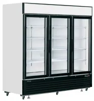 Vitrine professionnelle positive 3 portes vitrées blanche 1436 litres - LGF7500 - Tefcold - Tefcold - LGF7500 Vitrine professionnelle positive 3 portes vitrées blanche 1436 litres - LGF7500 - Tefcold - Tefcold - LGF7500