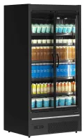 Photo 2 - Vitrine combinable professionnelle 921 l température positive et négative - mdcb937hb - tefcold - Tefcold - MDCB937HB