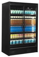 Photo 2 - Vitrine combinable réfrigérée positive 1229l et éclairage led vertical - mdcb1250hb - tefcold - Tefcold - MDCB1250HB