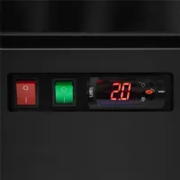 Photo 4 - Vitrine réfrigérée professionnelle blanche 2 portes vitrées positive - atom maxi c2db - tefcold - Tefcold - Atom Maxi C2DB