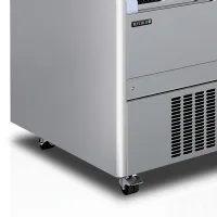 Photo 3 - Vitrine multiniveaux professionnelle inox à volet de sécurité manuel positive - mcx130m - tefcold - Tefcold - MCX130M