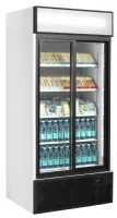 Photo 2 - Vitrine réfrigérée professionnelle 2 portes vitrées coulissantes blanche positive 462 l - fsc891s - tefcold - Tefcold - FSC891S