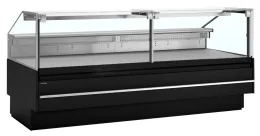Vitrine de service premium positive avec réserve, 900 mm, noire - soca25090b - tefcold - Tefcold - SOCA25090B Vitrine de service premium positive avec réserve, 900 mm, noire - soca25090b - tefcold - Tefcold - SOCA25090B