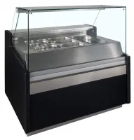 Vitrine réfrigérée professionnelle positive 0,95 m² de présentation noire - spid130 - tefcold - Tefcold - SPID130 Vitrine réfrigérée professionnelle positive 0,95 m² de présentation noire - spid130 - tefcold - Tefcold - SPID130