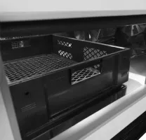 Photo 3 - Vitrine de service ventilée professionnelle 947 litres noire - socb37582b - tefcold - Tefcold - SOCB37582B