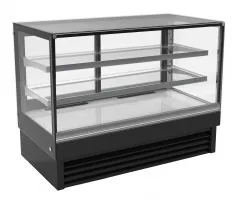 Vitrine réfrigérée professionnelle 324 l noire positive 1500 mm - 7450.0830 - combisteel - Combisteel - 7450.0830