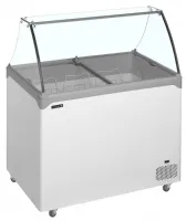 Vitrine à glace professionnelle statique 218 litres capacité nette 4 roulettes freins - nic302sc-so - tefcold - Tefcold - NIC302SC-SO Vitrine à glace professionnelle statique 218 litres capacité nette 4 roulettes freins - nic302sc-so - tefcold - Tefcold - NIC302SC-SO