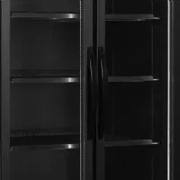 Photo 3 - Vitrine réfrigérée professionnelle 2 portes vitrées noire positive 535 l - fs890h black - tefcold - Tefcold - FS890H BLACK