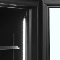 Photo 4 - Vitrine réfrigérée 2 portes vitrées noire positive 524 l - fsc1000h black - tefcold - Tefcold - FSC1000H BLACK