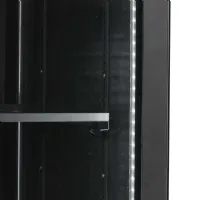 Photo 4 - Vitrine réfrigérée professionnelle 1 porte vitrée noire positive - scu1425h - tefcold - Tefcold - SCU1425H