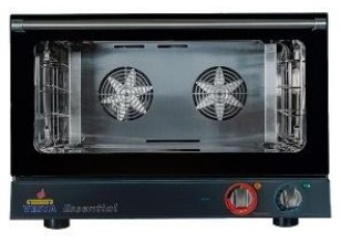 Four professionnel à convection avec vapeur 3 niveaux 600x400 manuel - 0E0364M_H - Vesta