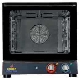 Four professionnel à convection manuel monophasé 4 niveaux 430x330 mm - 0S0443M - Vesta