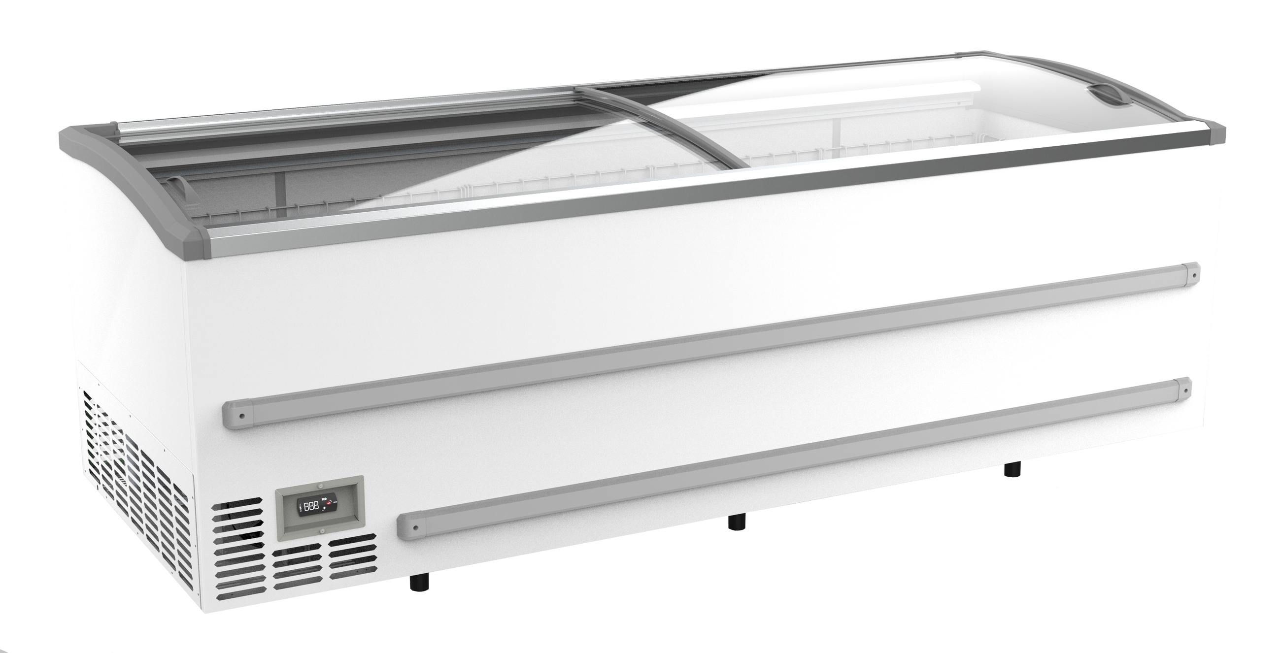 Congélateur professionnel bahut blanc dégivrage manuel capacité 1216 L - 7072.0060 - Combisteel