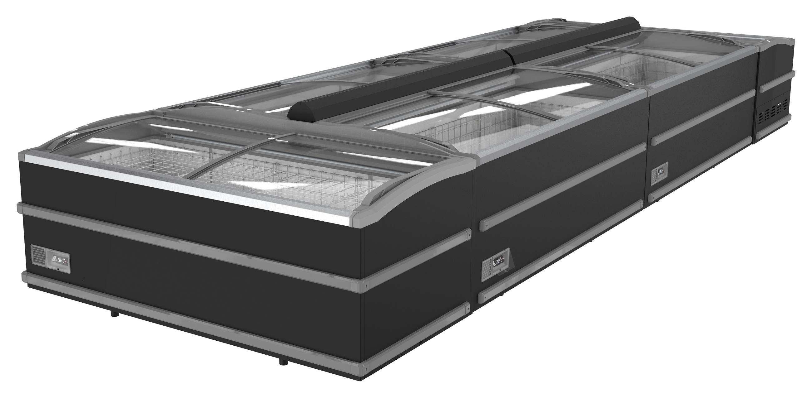 Congélateur professionnel bahut noir 1136 L dégivrage automatique - 7072.0110 - Combisteel en cuisine professionnelle