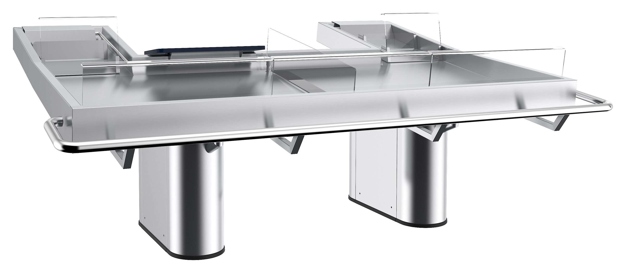 Comptoir à poisson professionnel 1800 mm - 7178.0905 - Combisteel