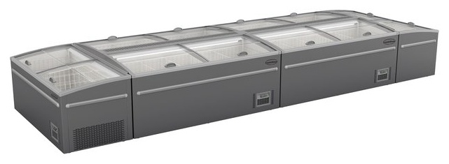 Congélateur bahut professionnel gris 320 L dégivrage automatique 1450 mm - 7455.2665 - Combisteel en cuisine professionnelle