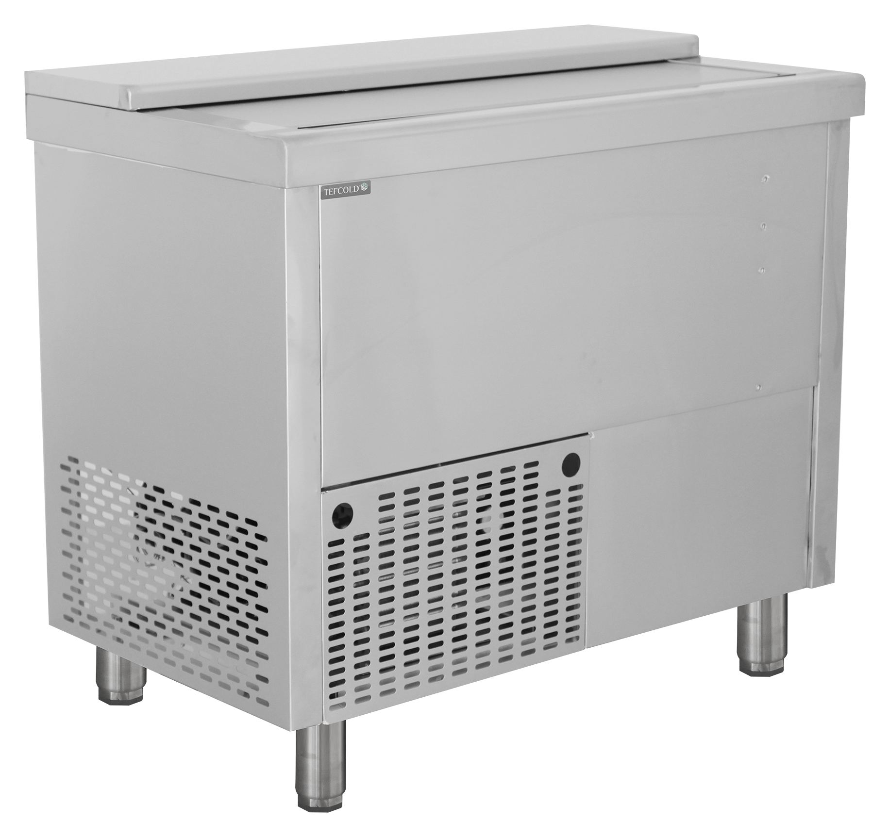 Réfrigérateur professionnel à boissons inox 155 L statique positif - BHC100X1 - Tefcold