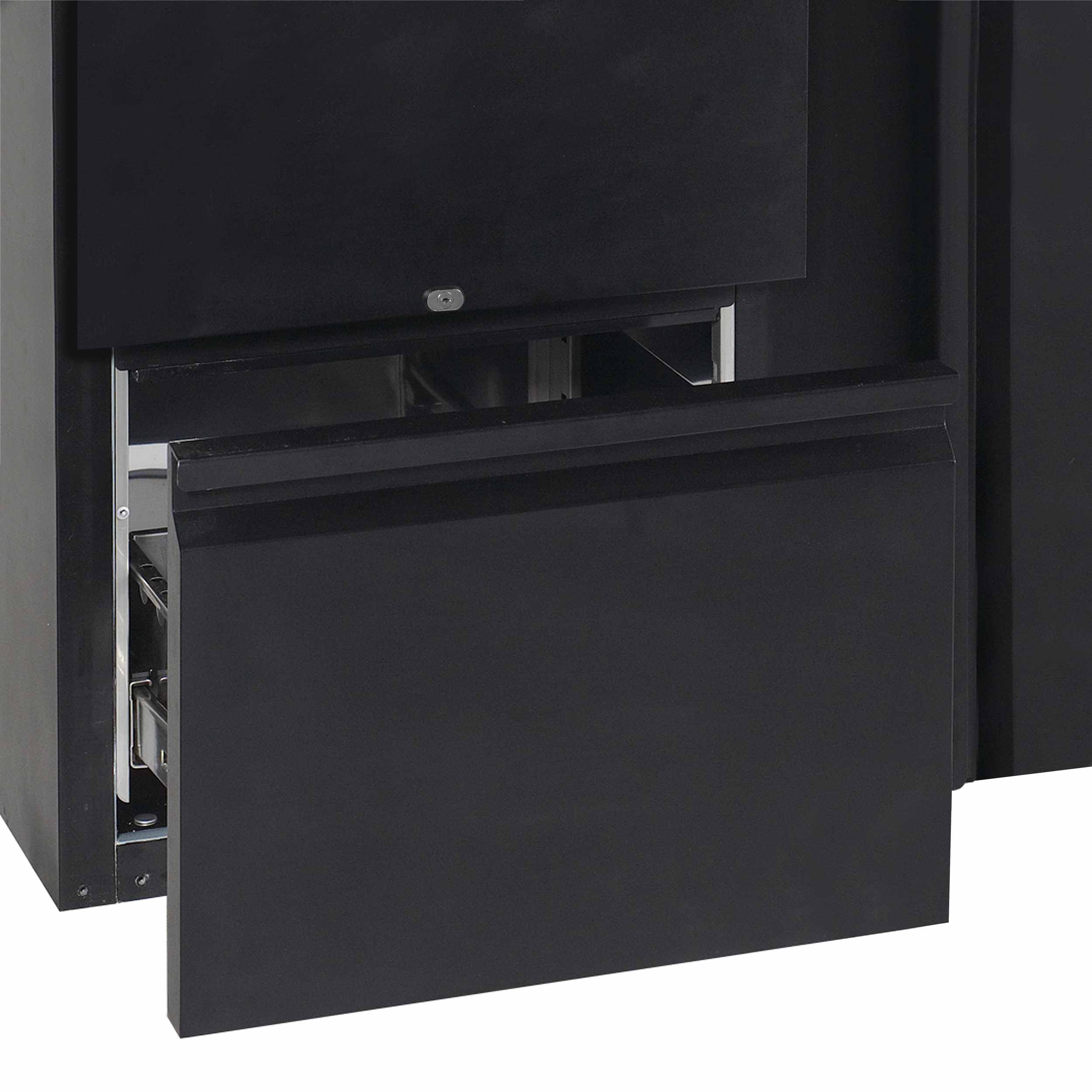 Arrière-bar professionnelle 4 portes pleines 605 litres positive - CBC410 - Tefcold en cuisine professionnelle