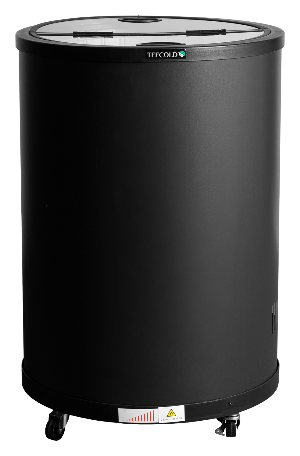 Refroidisseur de boissons professionnel avec couvercle basculant 72 L classe B - CC77 - Tefcold