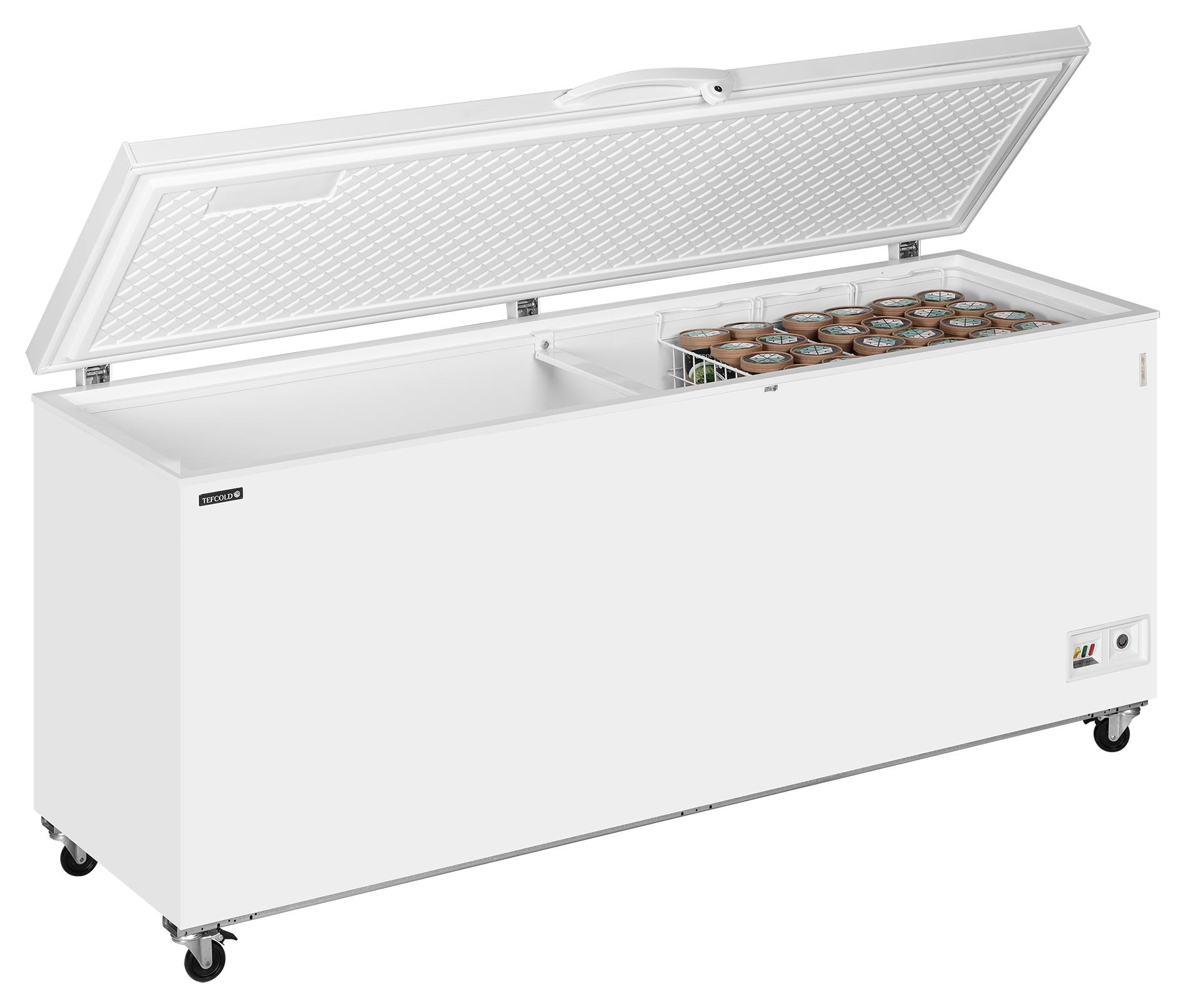 Congélateur coffre professionnel avec couvercle à serrure 600 litres - CF700 SL - Tefcold en cuisine professionnelle