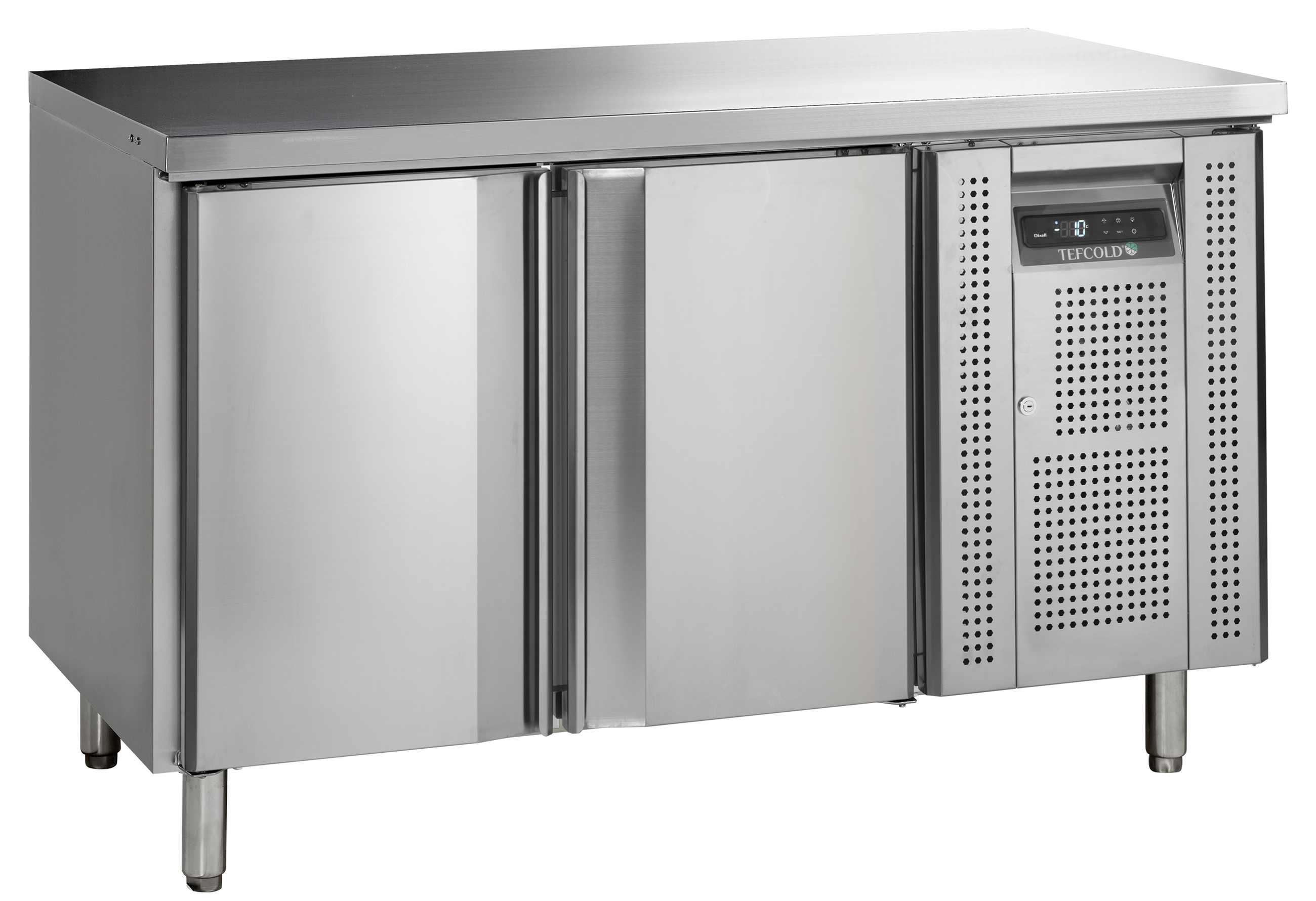 Congélateur professionnel négatif 2 portes 272 litres - CF7210/-SP - Tefcold