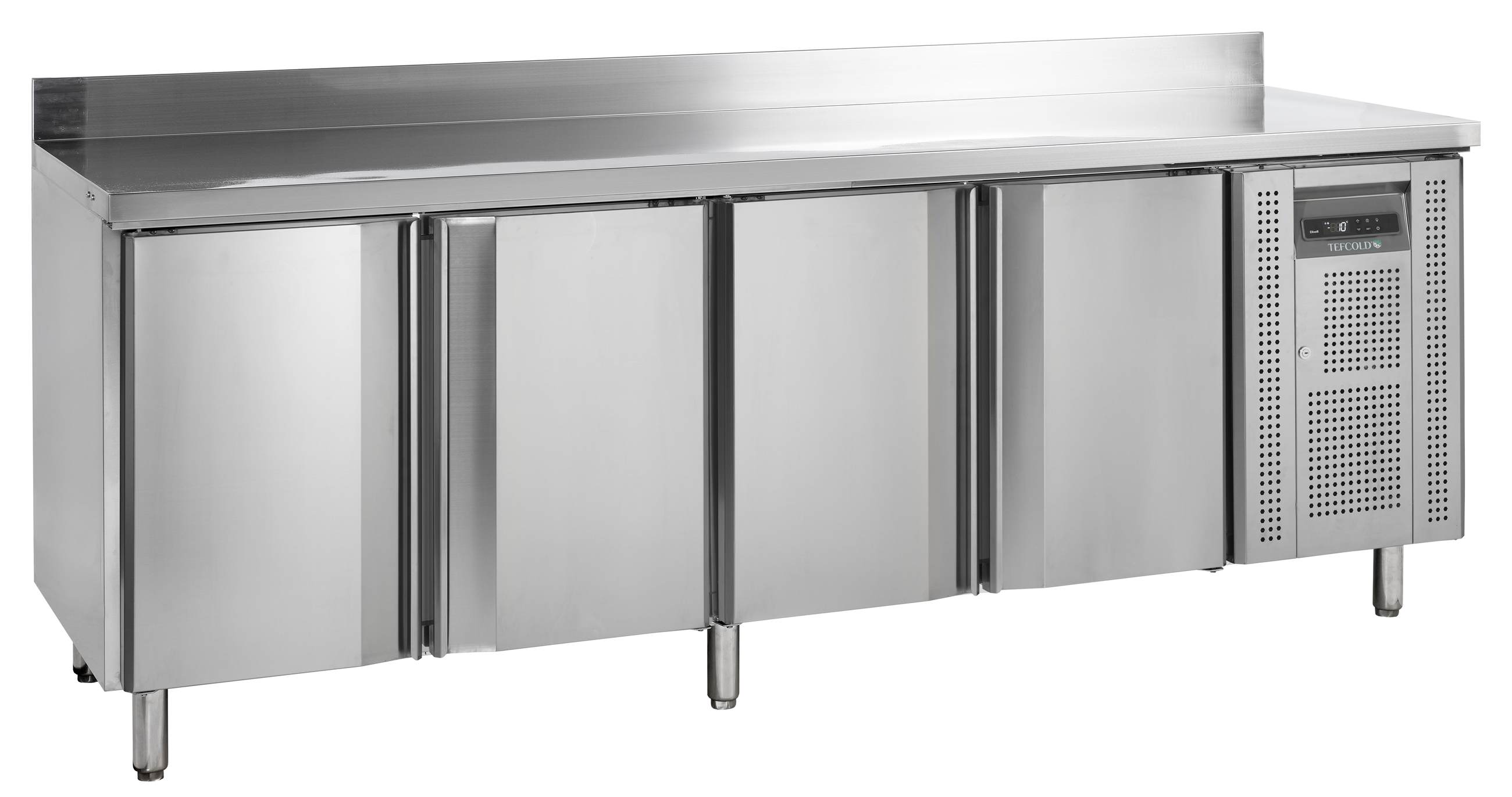 Congélateur professionnel 4 portes négatif capacité 533 l - CF7410 - Tefcold
