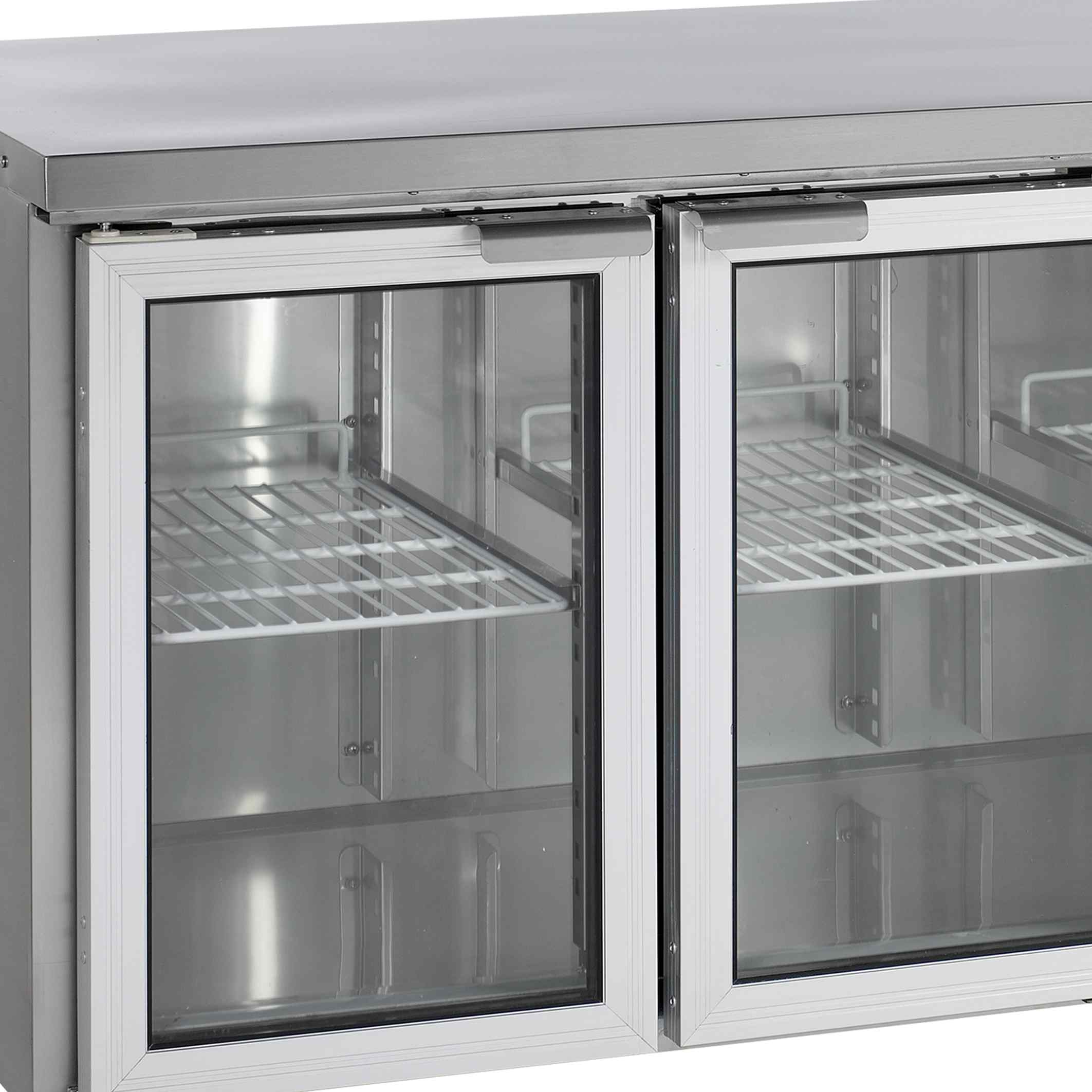 Meuble réfrigéré professionnel 4 portes vitrées positif - CK7410G - Tefcold en cuisine professionnelle