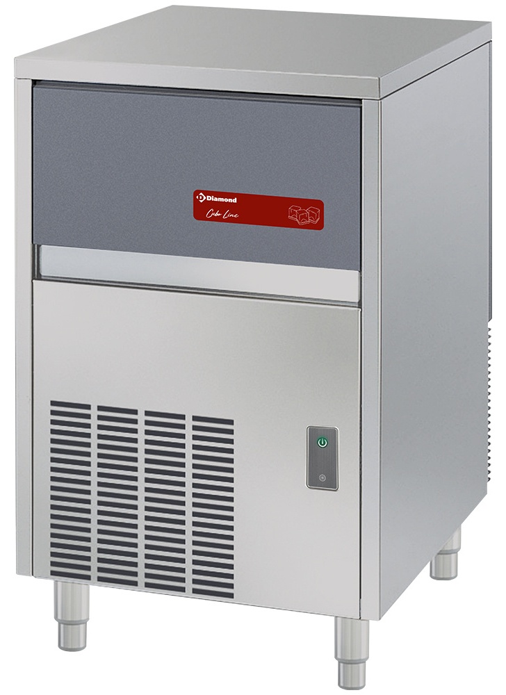 Machine à glaçons professionnelle cubes 23 g réserve 16 kg production 38 kg/24h - CUB40/16A - Diamond