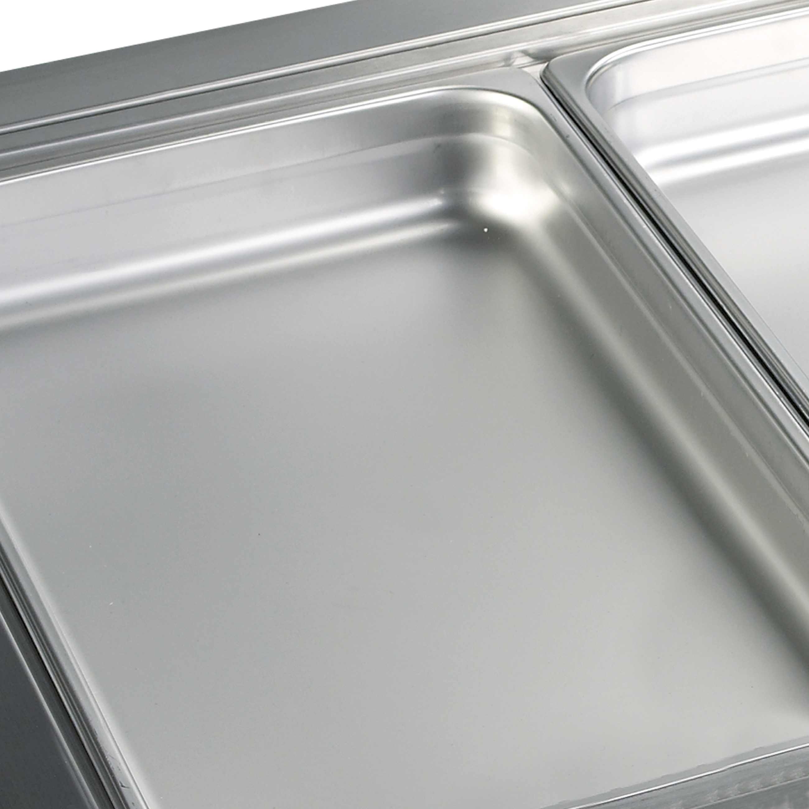 Équipement professionnel cuve GN1/1 102 l 1040x700x1420 mm - CW3 - Tefcold en cuisine professionnelle