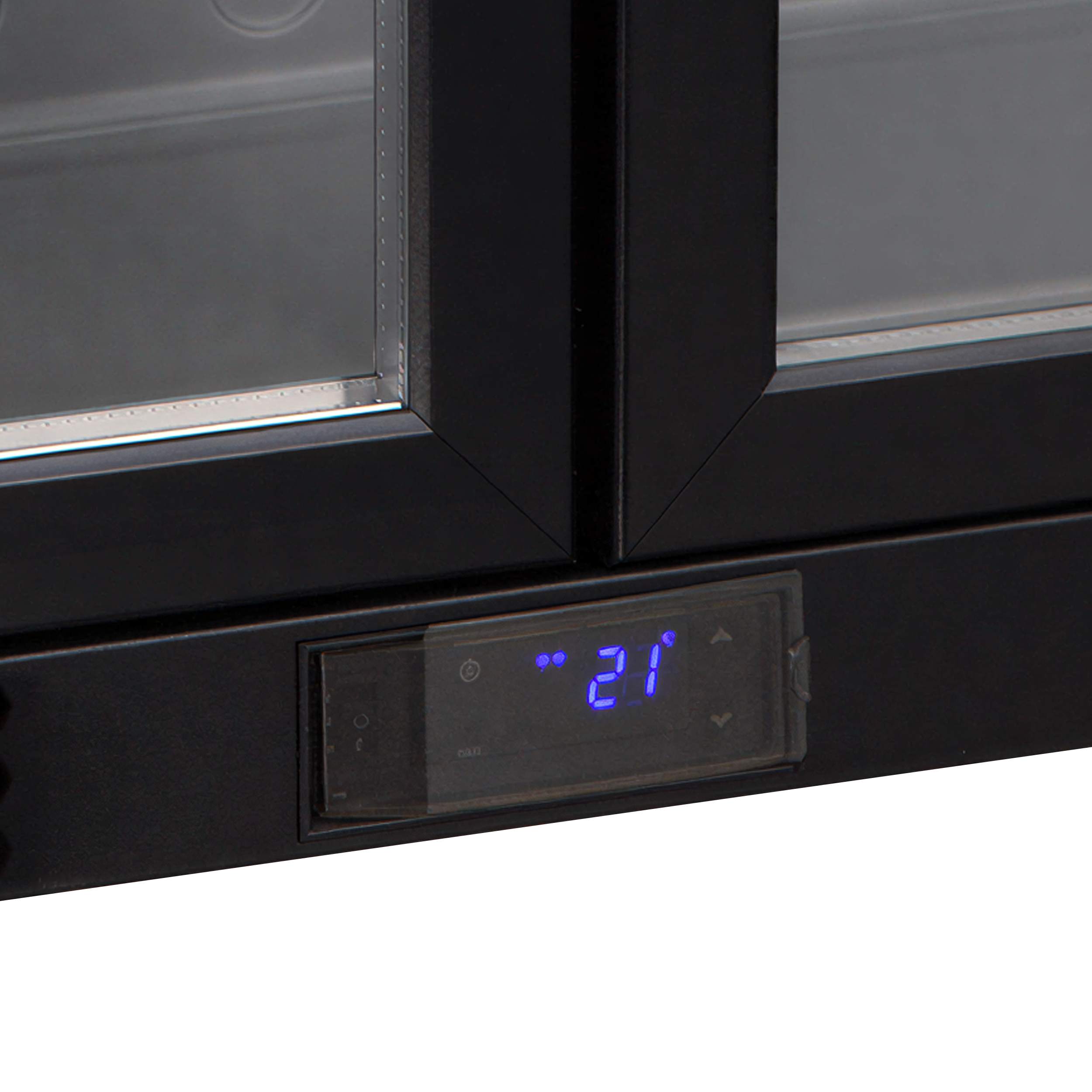 Réfrigérateur professionnel d'arrière-bar 3 portes vitrées coulissantes 288 L positif - DB302S - Tefcold en cuisine professionnelle