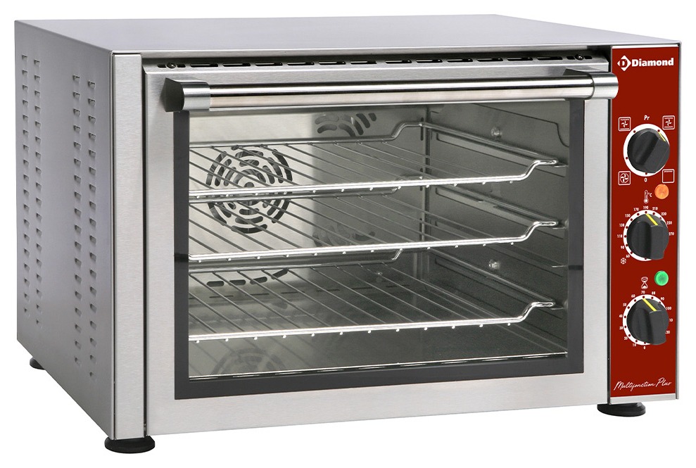 Four professionnel électrique multifonction 3 niveaux 410x310 mm - FMX-4136 - Diamond