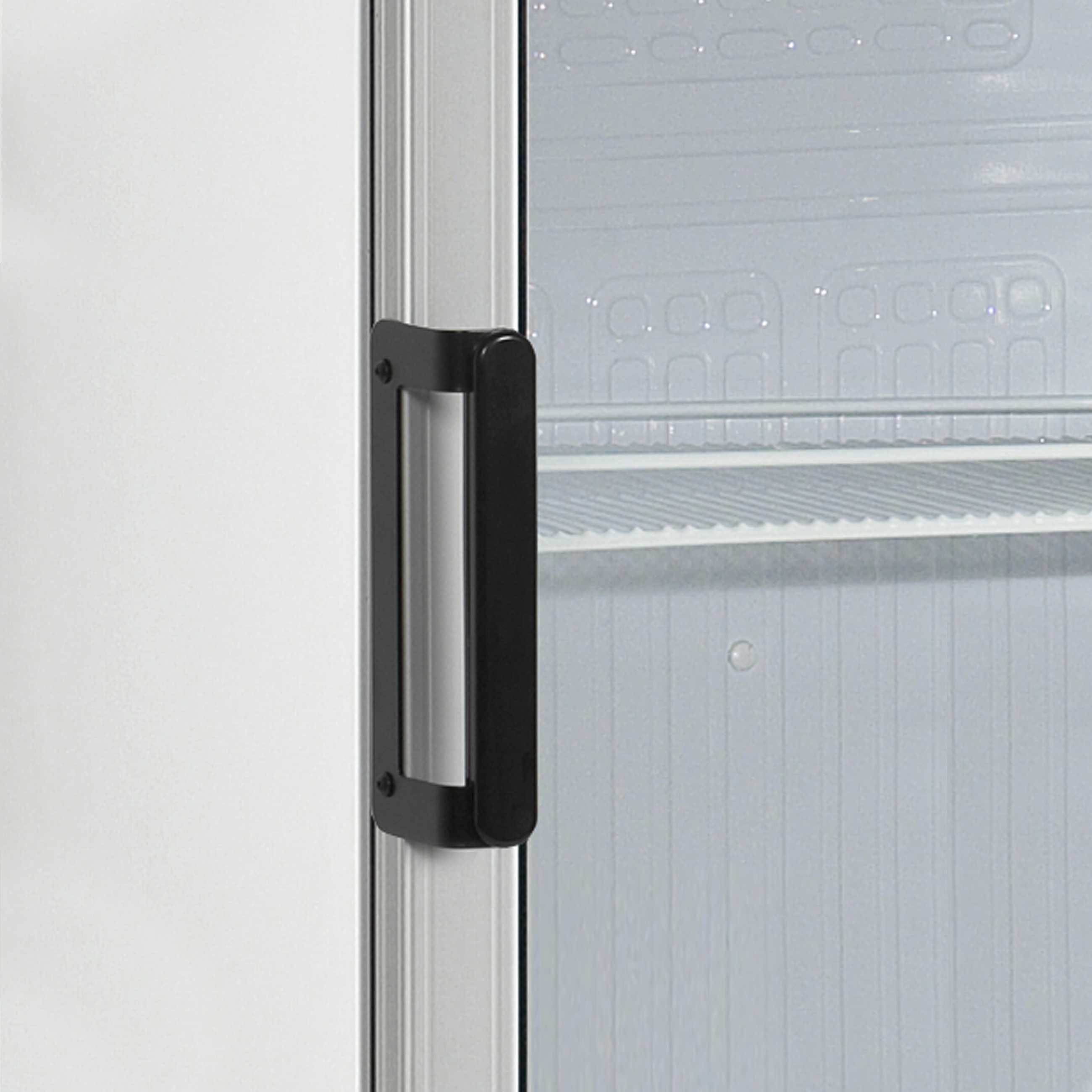 Cellier professionnelle 1 porte vitrée Blanche positive - FS1280 - Tefcold en cuisine professionnelle