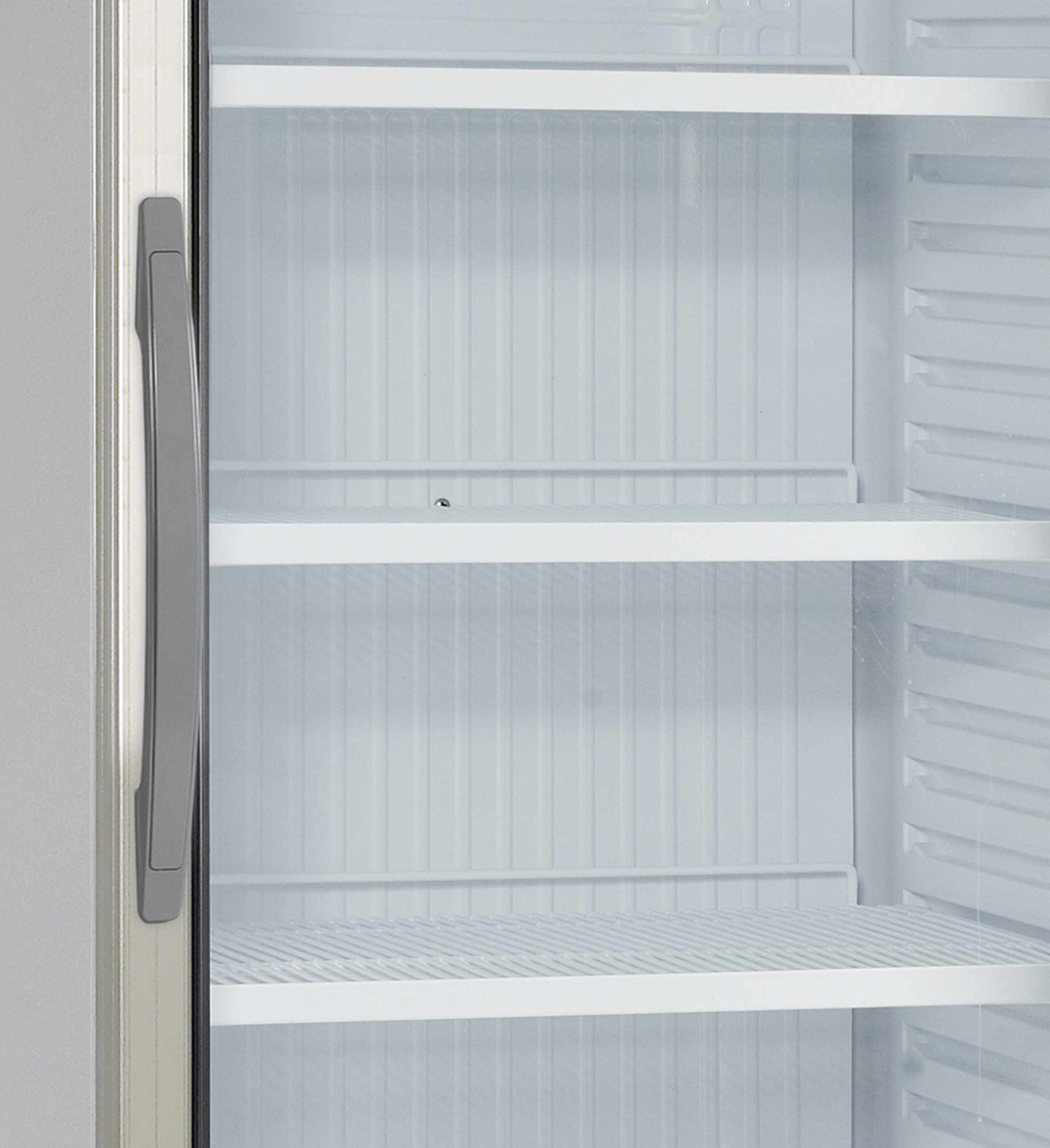 Équipement professionnel 1 porte vitrée Blanc positif - FSC1450 - Tefcold en cuisine professionnelle