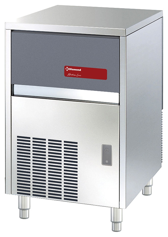 Machine à glaçons professionnelle pleins 42 g réserve 16 kg production 35 kg/24h - ICE35A-R2-42G- - Diamond