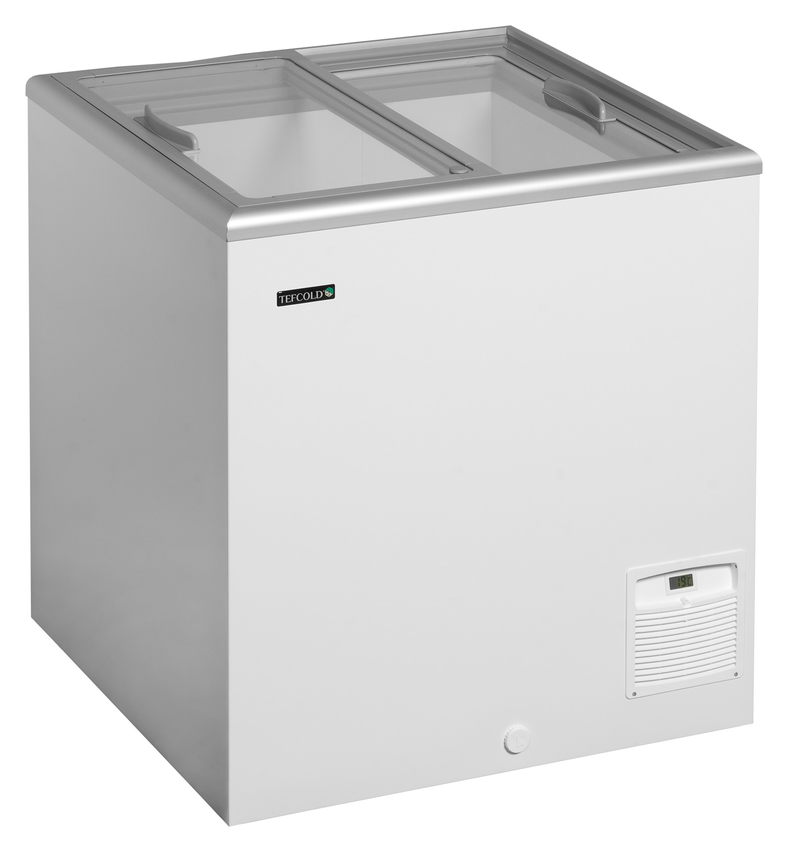 Vitrine à glace professionnelle 163 l capacité -23 à -16 °C - IDA200-W1+ - Tefcold