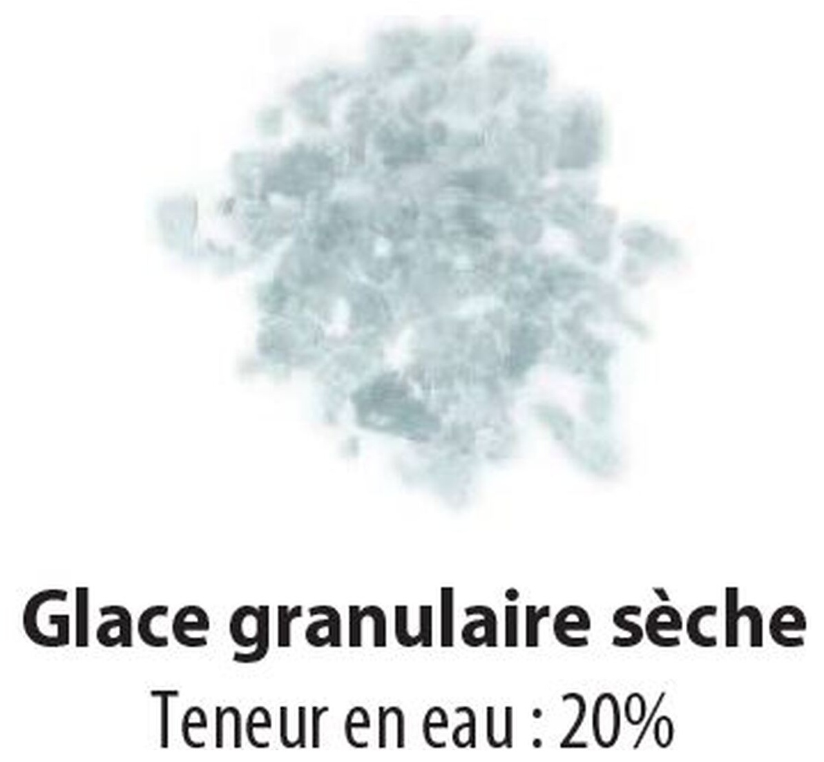 Machine à glace à paillettes professionnelle à grains 20 kg réserve 94 kg production - IQ90CA - ITV en cuisine professionnelle