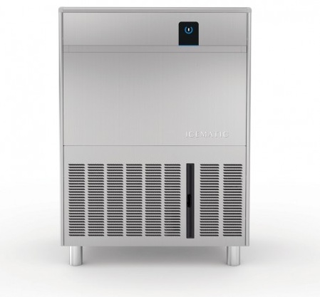 Machine à glaçons professionnelle creux à air avec réserve 36 kg production 80 kg/jour - K80A - Icematic