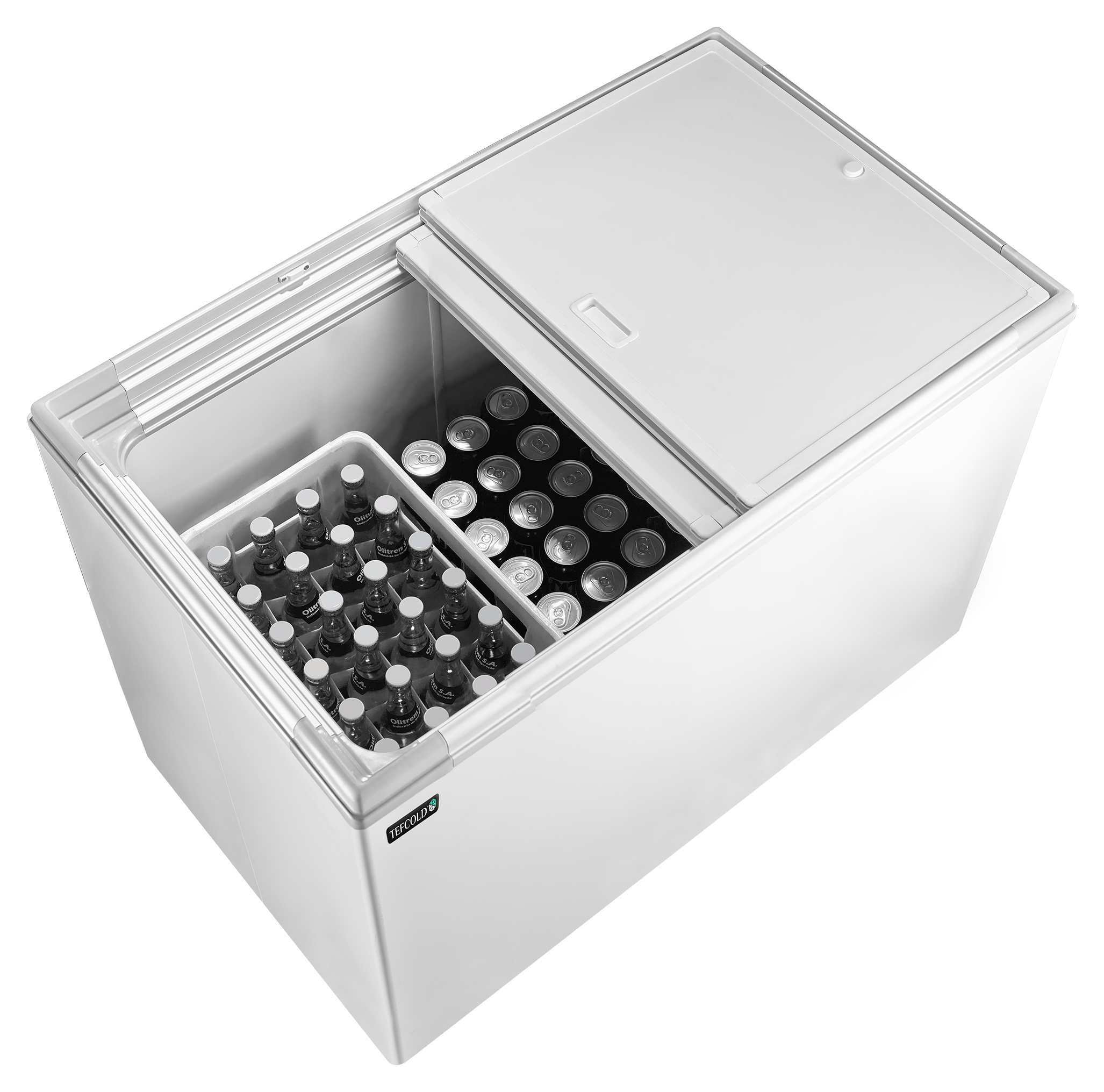 Réfrigérateur coffre professionnel pour boissons 226 litres capacité nette statique - KBAK104 - Tefcold en cuisine professionnelle